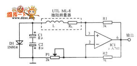 25Hz sinusoidal oscillator circuit diagram