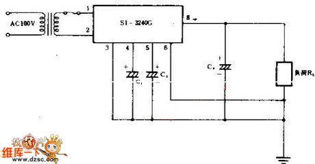 Output voltage 24V 1.55A constant voltage circuit diagram
