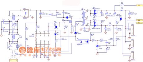 LCD TV power supply circuit diagram