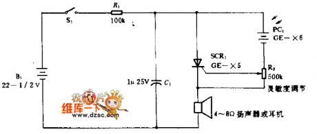 Light sensing circuit diagram