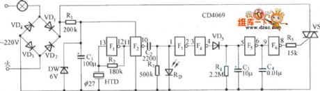 Voice control delay switch circuit