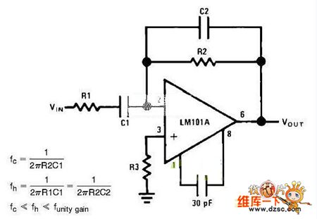Differentiator circuitry diagram