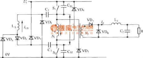 Lossless buffer two pipes in series single normal shock circuit