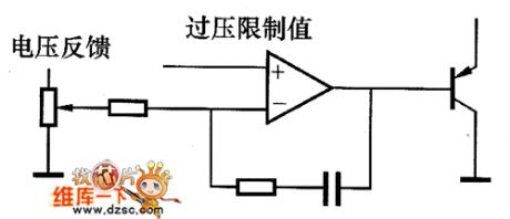 Boost chopper circuit overvoltage protection circuit diagram