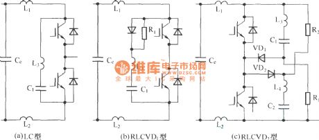 Three kinds discharge prevent type buffer circuit IGBT