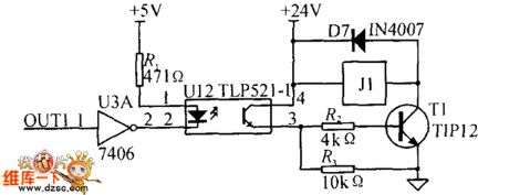 Electromagnet drive circuit diagram