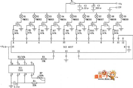 FET drive time-cycle type flash circuit