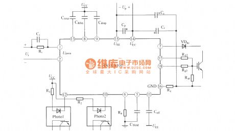 TX-KAl01(IGBT driver) application wiring scheme