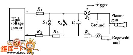 Plasma gun driver circuit diagram