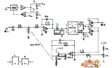 Ratio of the unknowns circuit diagram