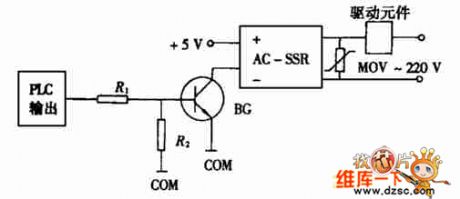 Solenoid valve AC contactor driver circuit diagram