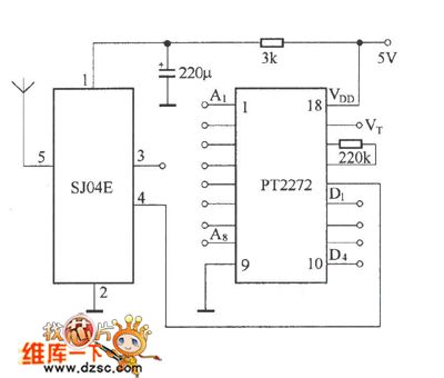 SJ04E receiver circuit