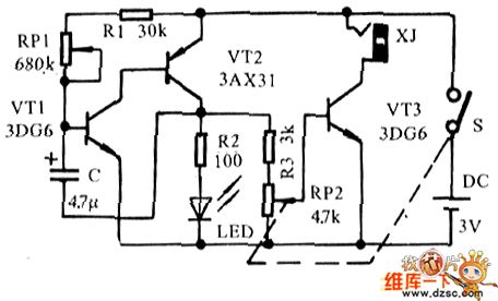 Electronic stuttering appliance circuit