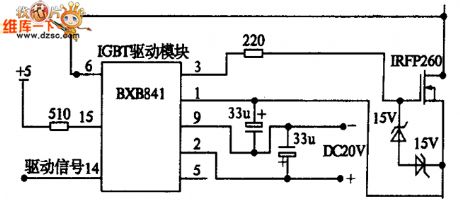 MOS switch tube drive circuit diagram