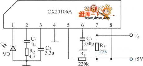 CX20106A application circuit