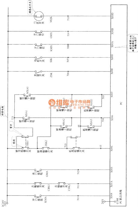 Beijing Tujie elevator control circuit (2)