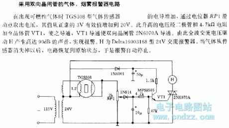 Series photoelectric couplers control thyristor switch circuit