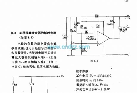 Delayed releasing relay