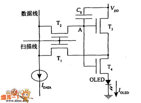 Voltage-type current-controlled drive circuit diagram
