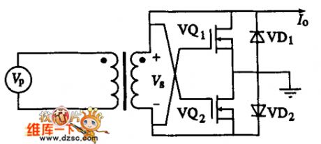 Synchronous rectifier drive circuit diagram