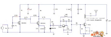 Transmitter circuit diagram