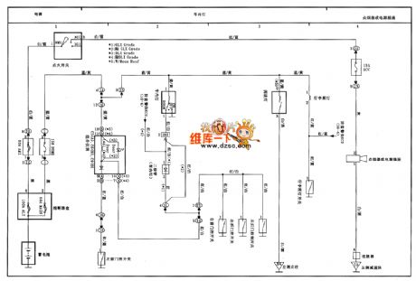 Tianjin VIOS body light and cigar lighter circuit diagram