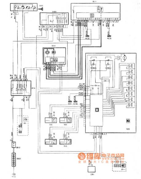 Shenlong Picasso 2.0 L car ABS circuit diagram