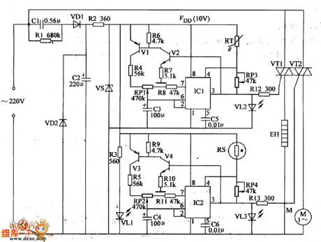 Farm and sideline products autoregulation drying box circuit