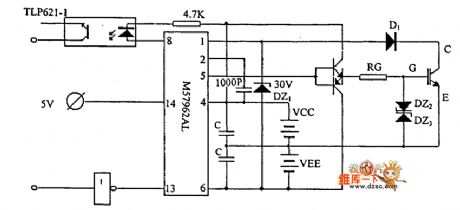 IGBT drive circuit diagram
