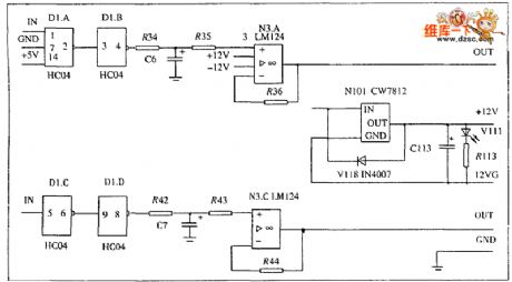 Spraying grease around monitoring device drive circuit diagram