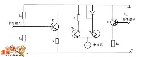 Semiconductor laser driver circuit diagram