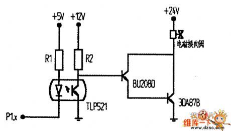 Butterfly valve drive circuit diagram