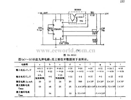 Stabilized voltage and stabilized current circuit use intergrated circuit