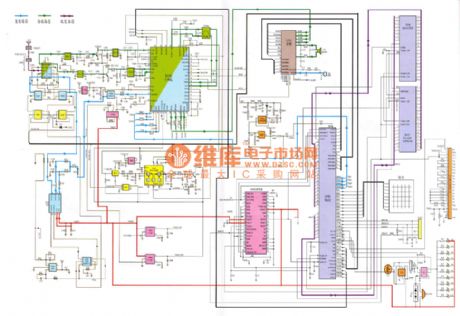 Siemens 3508i mobile phone circuit
