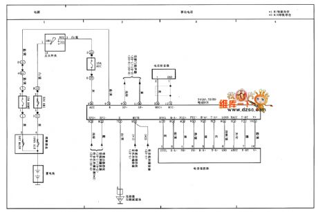 Tianjin VIOS mobile telephone circuit diagram