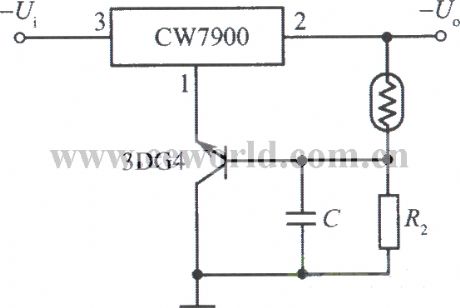 Output voltage rise with optical control voltage regulator lighting