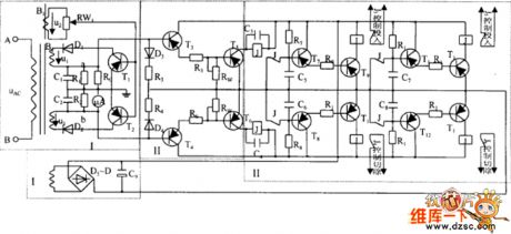 Power factor compensation schematic circuit diagram