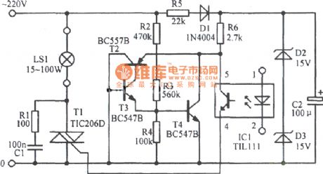 LED signal amplifier circuit diagram