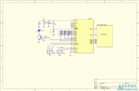 6 in 1 air-conditioner remote control circuit diagram