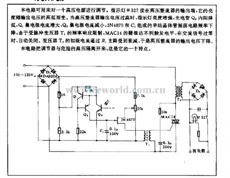 Opto-electrical adjustment circuit