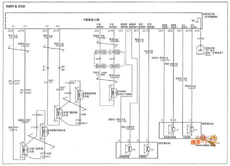 Shanghai GM Buick LaCrosse car entertainment system schematic (4)