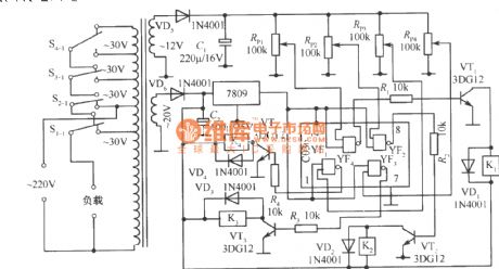 500W domestic AC voltage regulator