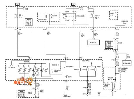 The 5L50-E automatic transmission circuit of Shanghai GM Cadillac XLR car (1)