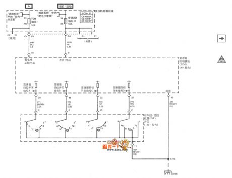 The 4T45E automatic transmission circuit of Shanghai GM Buick LaCrosse car (1)