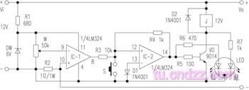 Simple overcurrent latching circuit