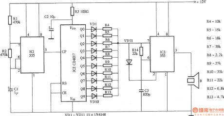Ultrasonic pest repeller circuit diagram
