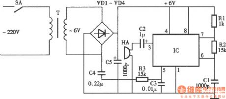 Electronic rodent repeller circuit 1
