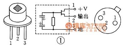 Pyroelectric infrared language alarm circuit