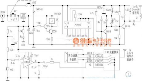 Visual doorbell circuit 1
