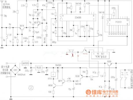Visual doorbell circuit 2